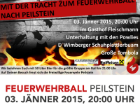Feuerwehrball Peilstein 2015