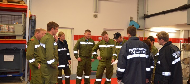 Monatsübung Feuerwehrhaus