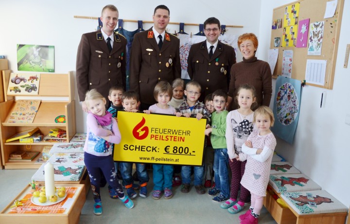 Spende an Kindergarten