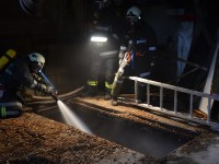 Brand Hackschnitzelheizung