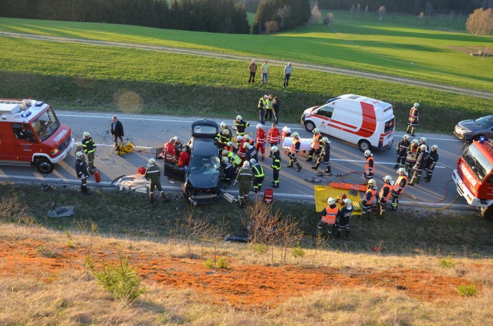 Verkehrsunfall zwischen Kollerschlag und Peilstein