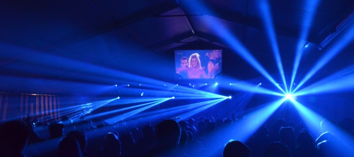 Zeltfest Night on Fire