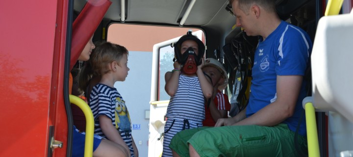 Besuch vom Kindergarten