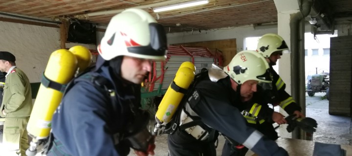 Großartige Leistung bei Atemschutzprüfung