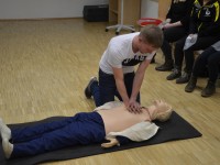 erfolgreich absolvierter Erste-Hilfe-Kurs