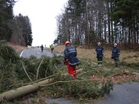 Einsätze durch Sturmtief „Sabine“