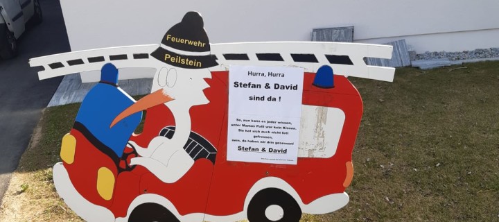 Feuerwehrstorch startet in den Frühling
