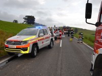 Verkehrsunfall zwischen Rinnmühle und Diendorf