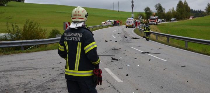 Verkehrsunfall zwischen Diendorf und Oepping