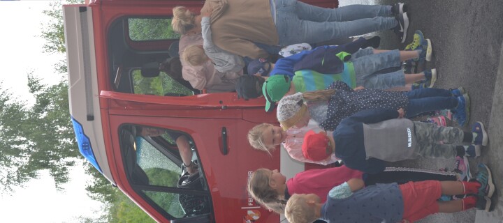 Blaulichttag beim Ferienspaß Peilstein