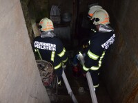 in Hanriederstraße Keller überflutet