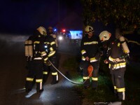 Garagenbrand bei Herbstübung