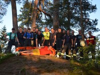 Personenbergung aus unwegsamen Gelände