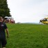 verletzter Radfahrer aus Waldstück geborgen