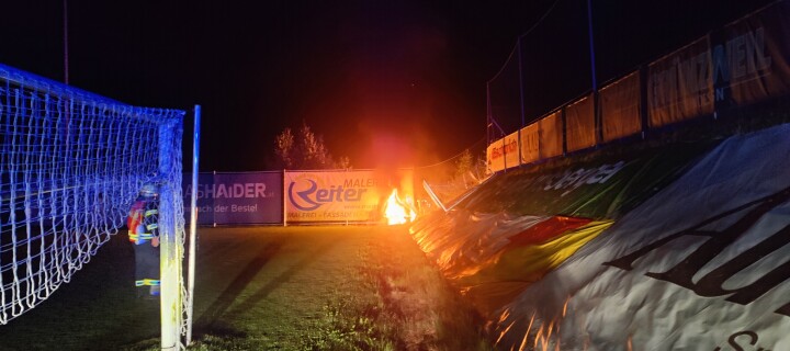 Rasenmäherroboter abgebrannt