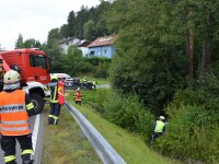 Bergung eines verunfallten PKW´s
