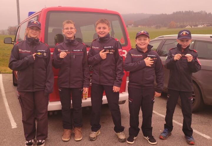 Erfolgreicher Wissenstest der Feuerwehrjugend