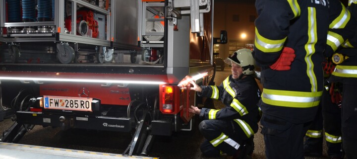 Stationenbetrieb bei Monatsübung im Dezember