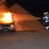 Fahrzeugbrand als Herausforderung bei Monatsübung