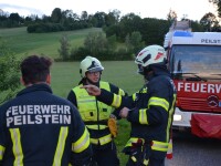 Verkehrsunfall als Abschluss der Übungsreihe